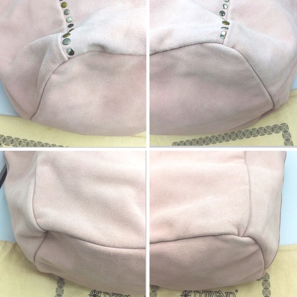 Old Trend Modern Vintage Rose Tan Suede Large Bag - Picture 13 of 15